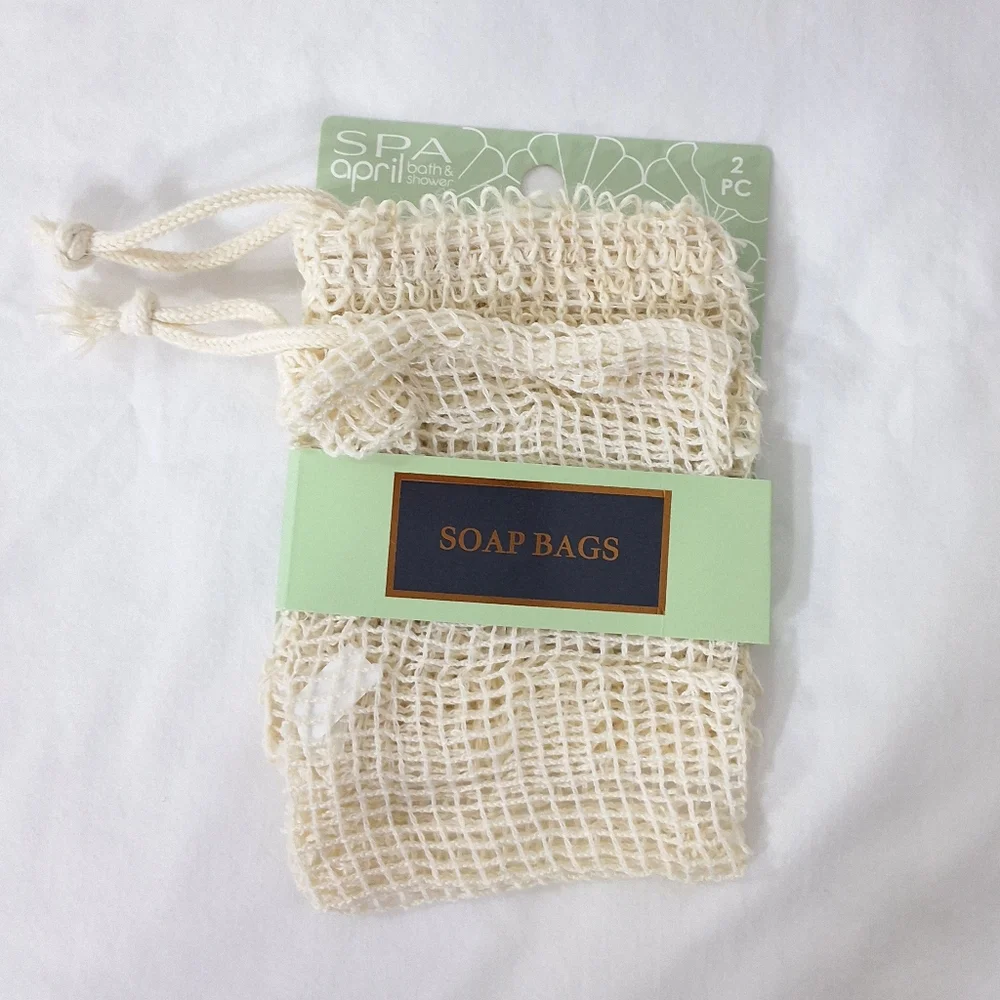 NWT Bath And Shower Soap Bags, 2 Pieces